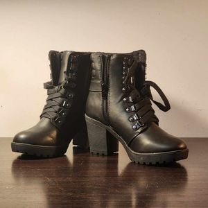 NEW MIA Annamaria Combat Boots